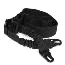 Selighting Rifle Sling 2 Point Sling Strap Rifle Strap Adjustable Paracord for Hunting Airsoft Camping Outdoor Black