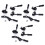 6/12Pcs Easy Install Zippers Fixer Tool Adjustable-12Pcs 1