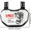 Rugby back pad with padding for soccer players 3