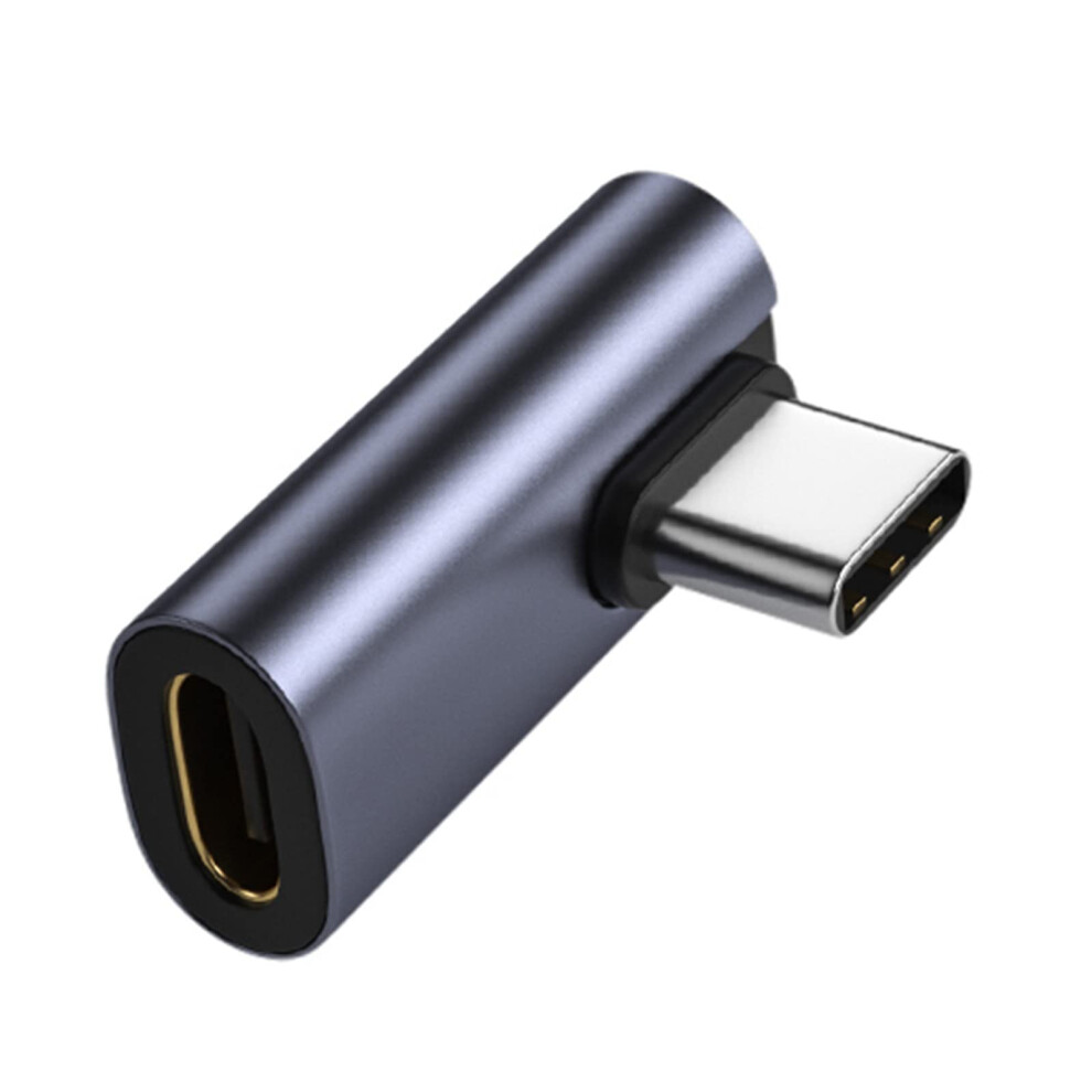 Usb C Adapter 90 Degree Male To Female Extender For Fast 3.1 Data Transfer And Charging 9323874642987