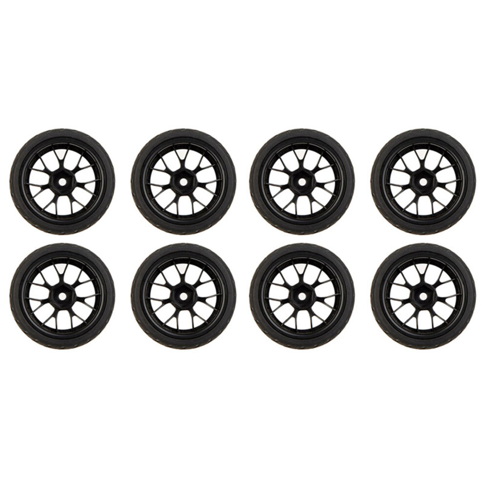 8Pcs High Performance 1/10 Rally Car Rim Wheels And Tires 20101 For Traxxas Hsp Tamiya Hpi Kyosho Rc Car 6133165959297