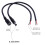 DC6330-Steckerkabel DC6330-Strom-Pigtails-Kabel-männlicher Kopf 6