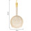 Long Handle Noodle Drainer Kitchen Noodle And Dumpling Drainer Net Spaghetti Server Spoon Pasta Spoon 3