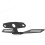 Motorcycle Universal License Plate Bracket Taillight Compatible Fixed Folding Plate Frame Holder Light Mount 2