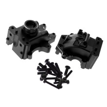 Aluminium voor Achter Schot Versnellingsbak Behuizing 9529 voor 1/8 Sledge 95076-4 RC Auto Upgrades Onderdelen Accessoires, Zwart