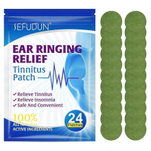Natural-Herbal Tinnitus Relief Treatment Patches,24Pcs Tinnitus Relief Patches