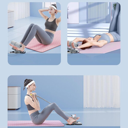 Abdominal Trainer, AB Training Auxiliary  Suction cup AB exercise  Gray 2