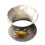 (Tin Crab Base)Leaf Frog-Shape Tea Strainer Reusable Tin Tea Strainer Sifter Loose Leaf Tea Infuser for Home Office Interval Diffuser 1