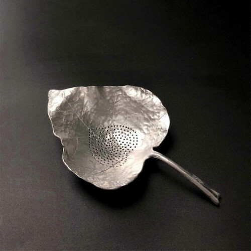(Tin Crab Base)Leaf Frog-Shape Tea Strainer Reusable Tin Tea Strainer Sifter Loose Leaf Tea Infuser for Home Office Interval Diffuser 2