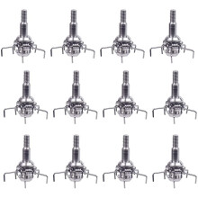 Pack of 12 Archery Broadheads, Small Game Arrows for Hunting, Small Game, Sharp Judo Hammer, Crossbow, Compound Bow, Arrowheads