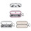 Shockproof Cover Shell Washable Sleeve Guard-Transparent gray 3