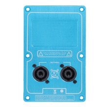 Reliable Speaker Rear Wiring Card Speaker Connector Plate-Blue