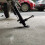 Universal Motorcycle Side Stand Extension Auxiliary Tool Bracket 20-23Mm Single Leg Stand Foot Support(Black) 3