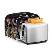 Premium Universal Colorful Flower Toaster Cover Small Appliance Parts Accessories Fingerprint Protector