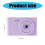 High Resolution 50Million Digital Camera With 8x Zoom-Purple 4