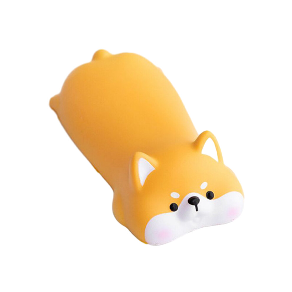 Cute And Sturdy Wrist Rest For Office, Pu Ergonomic Wrist Support With Safe Material, Easy To Clean Wrist Protection Mat, Stress Reliever And D Yellow 9486358035511