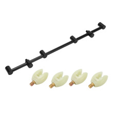 Support de canne à pêche, léger et stable, conception à filetage universel pour fixation dans un garage, accessoires de pêche, support de 25 cm,