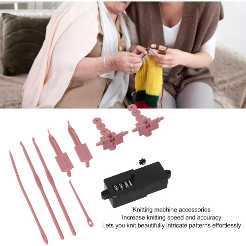 Knitting Machine Adapter, 9Piece Accessories, Digital Counter Drill Attachment 2