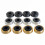 4Pcs Isolation Pad Speaker Isolation Feet Floor-Silver 2
