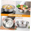 Stainless Steel Deep Mixing Bowl for Kitchen Dough Making Large Size 4