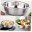Stainless Steel Deep Mixing Bowl for Kitchen Dough Making Large Size 5