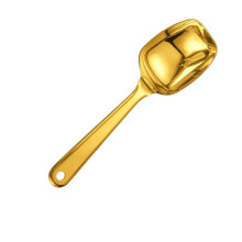 Dishwasher Safe Serving Spoons Elegant Stainless Steel-gold