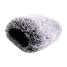 Outdoor Microfoon Voorruit Kunstmatige Harige Cover Muff