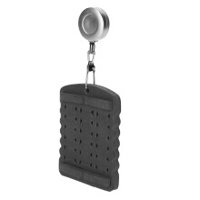 Patch porte-mouches compact et portable en acier inoxydable avec boucle de suspension, mousse EVA de fabrication professionnelle pour montages de