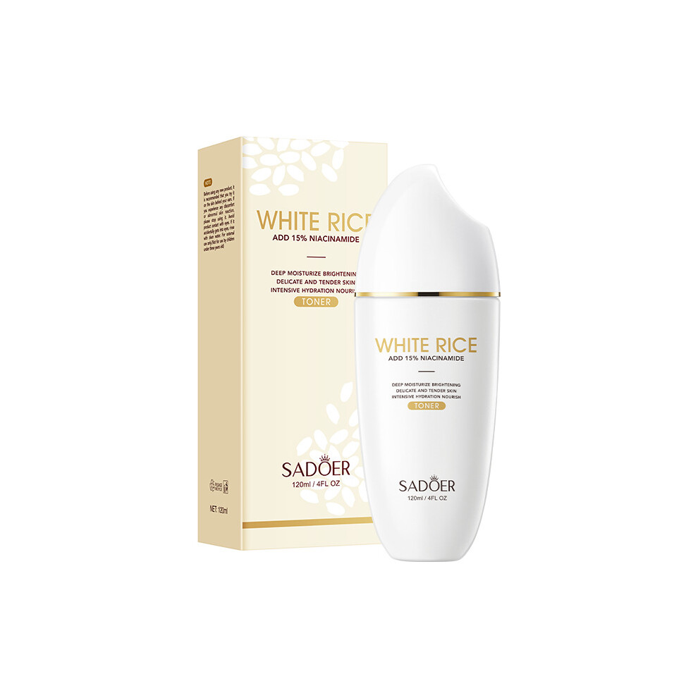 (120ml) Toner SADOER hydrating, nourishing, brightening and moisturizing water