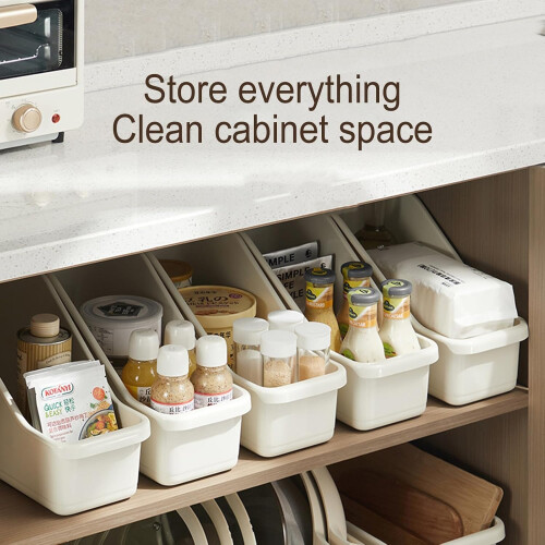 U-shaped Multi-functional Storage Box for Kitchen Cabinet Organizer 1