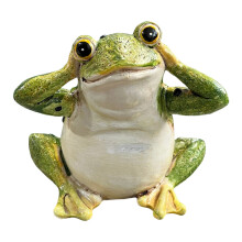 Frogs Garden Statue Miniature Garden Outdoor Figurine Garden-1