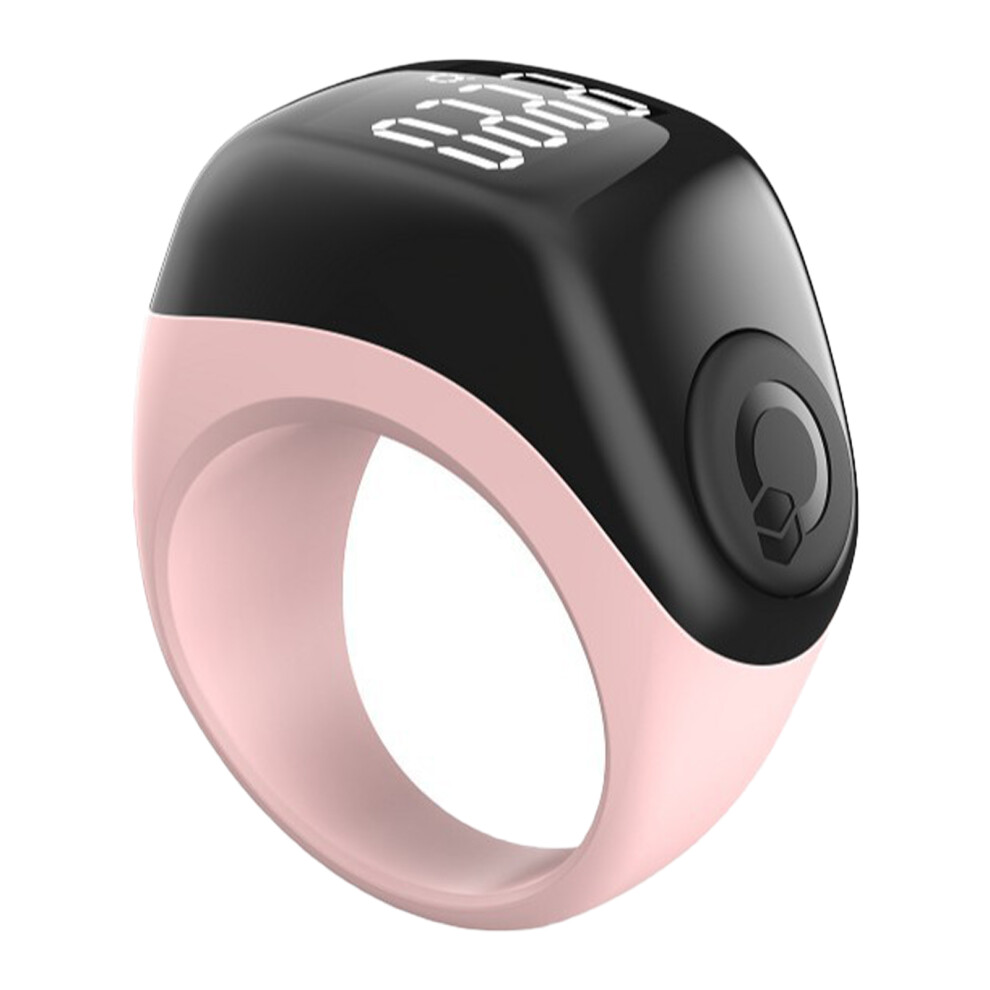 Pink Electronic Tasbih Rings Counter Digital Tasbih Counter