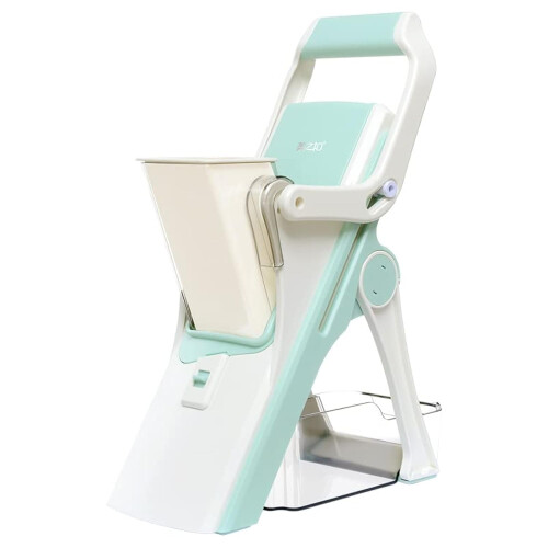 Safe Mandoline Slicer for Kitchen Use with Adjustable Thickness Settings