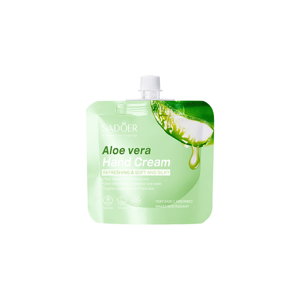 Cream (Aloe Vera) Sadoer Hand Moisturizing And Refreshing