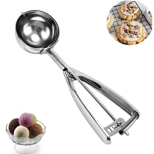 Large Cookie Scoop for Baking and Cupcake 5.3 Tablespoon Size