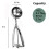Large Cookie Scoop for Baking and Cupcake 5.3 Tablespoon Size 3