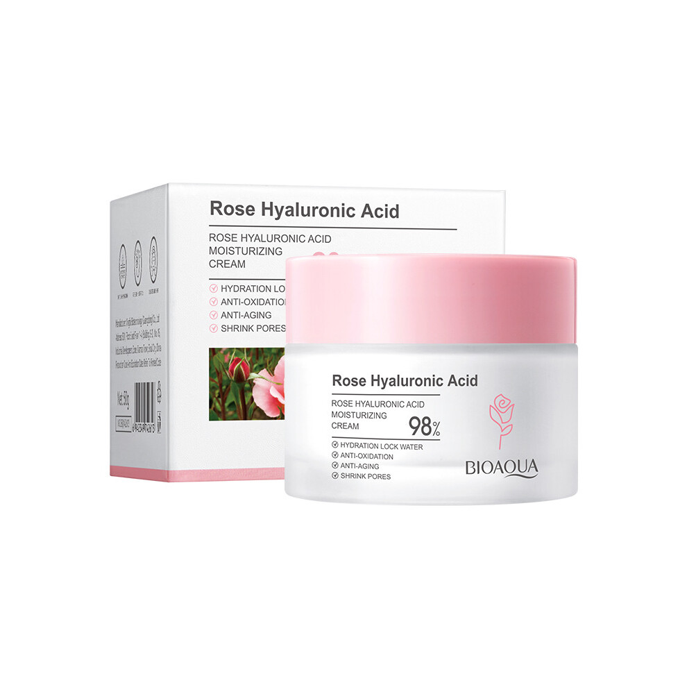 (Face cream 50g) Skin care product set: six-piece set of hydrating, cleansing, moisturizing and rejuvenating skin