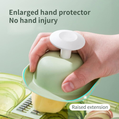 Adjustable Mandoline Slicer for Kitchen 6-in-1 2