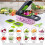 16 Accessories Multifunctional Vegetable Chopper for Salad Preparation 4