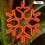 (Red) 40cm Large Snowflake String Light Outdoor Snowflake Led Hanging Lamp Backyard XiXi 1