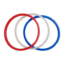 Silicone sealing rings for 3qt, 5qt, 6qt, 8qt models, replacement silicone sealing rings, 3 pieces for 3 Qt.