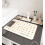 Coffee Bar Mat Rubber Backing Hide Stain Absorbent for Coffee Bar Accessories Dish Drying 3