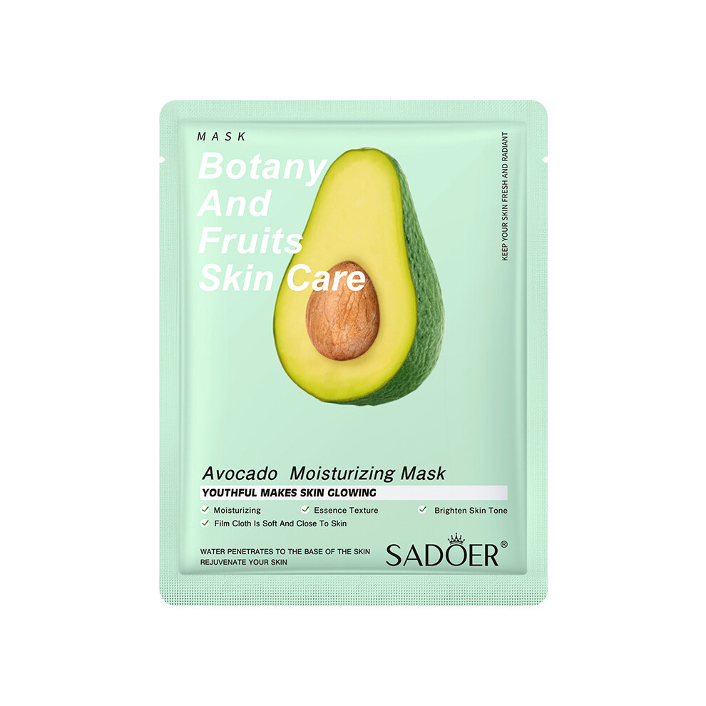 (Avocado) Facial Mask SADOER Hydrating and Moisturizing Sheets