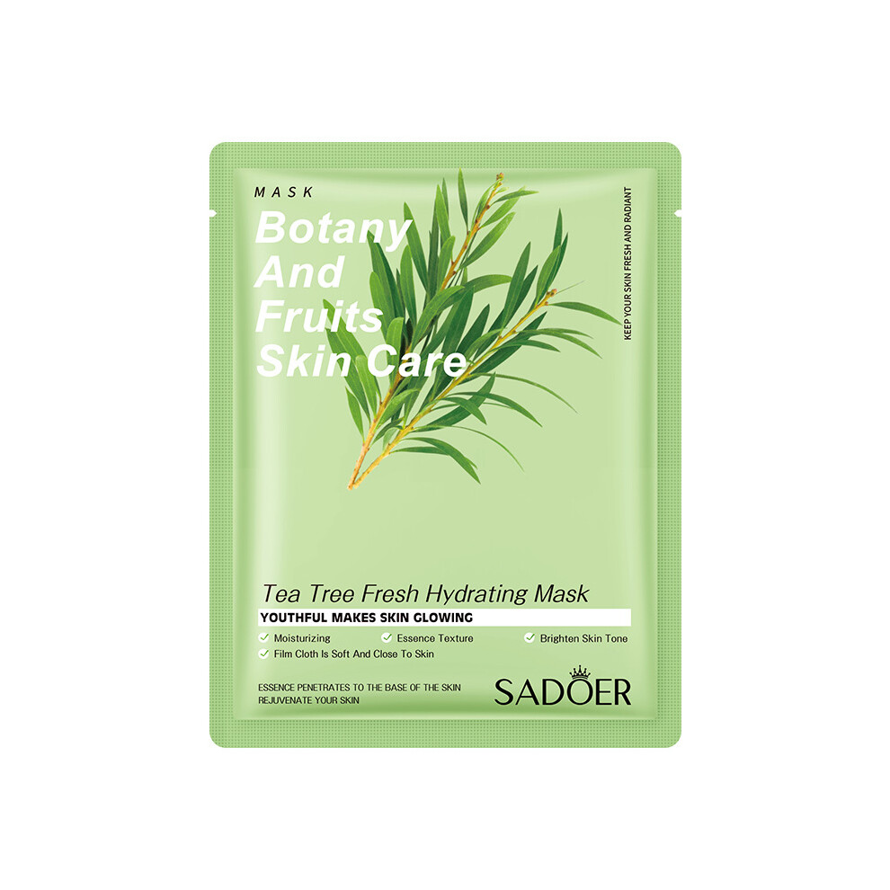 (Tea Tree) Facial Mask SADOER Hydrating and Moisturizing Sheets