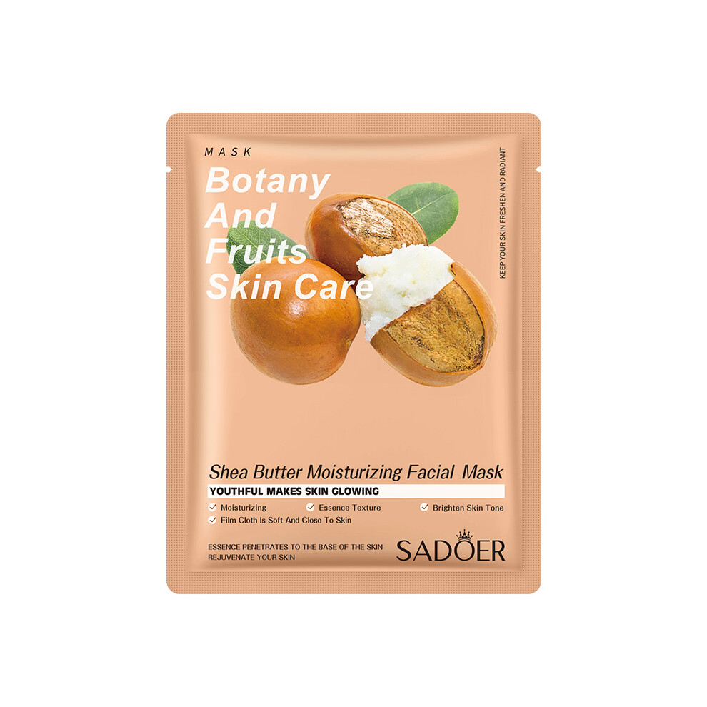 (Shea Butter) Facial Mask SADOER Hydrating and Moisturizing Sheets
