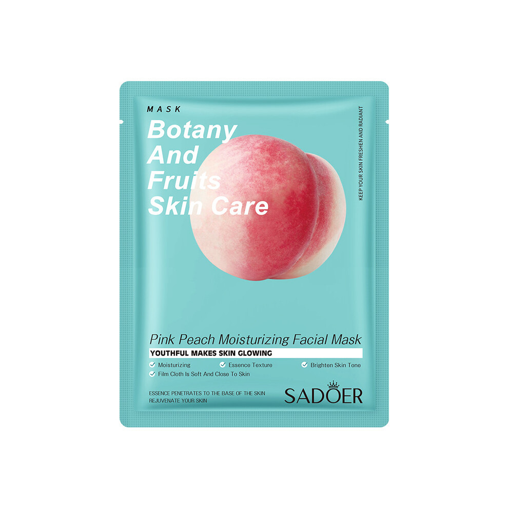 Peach (Peach) Facial Mask Sadoer Hydrating And Moisturizing Sheets