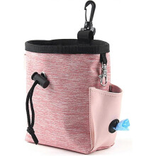 TCGG-Sac friandise pour Chien, Traiter Chien Taille Pochette Sac Mains Libres, Sac de Dressage pour Animal de Compagnie, avec Cordon, Multifonctionnel