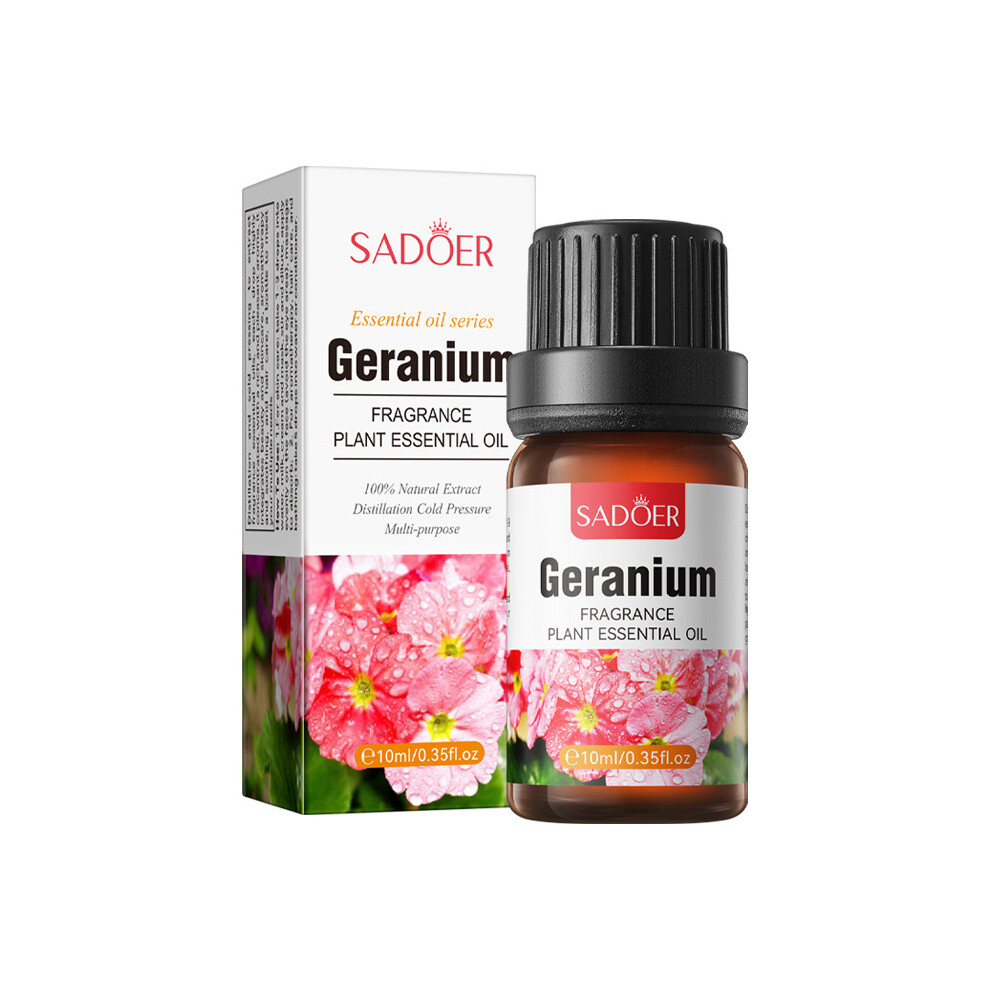 (Geranium 10ml) Fragrance oil nourishing skin body essence