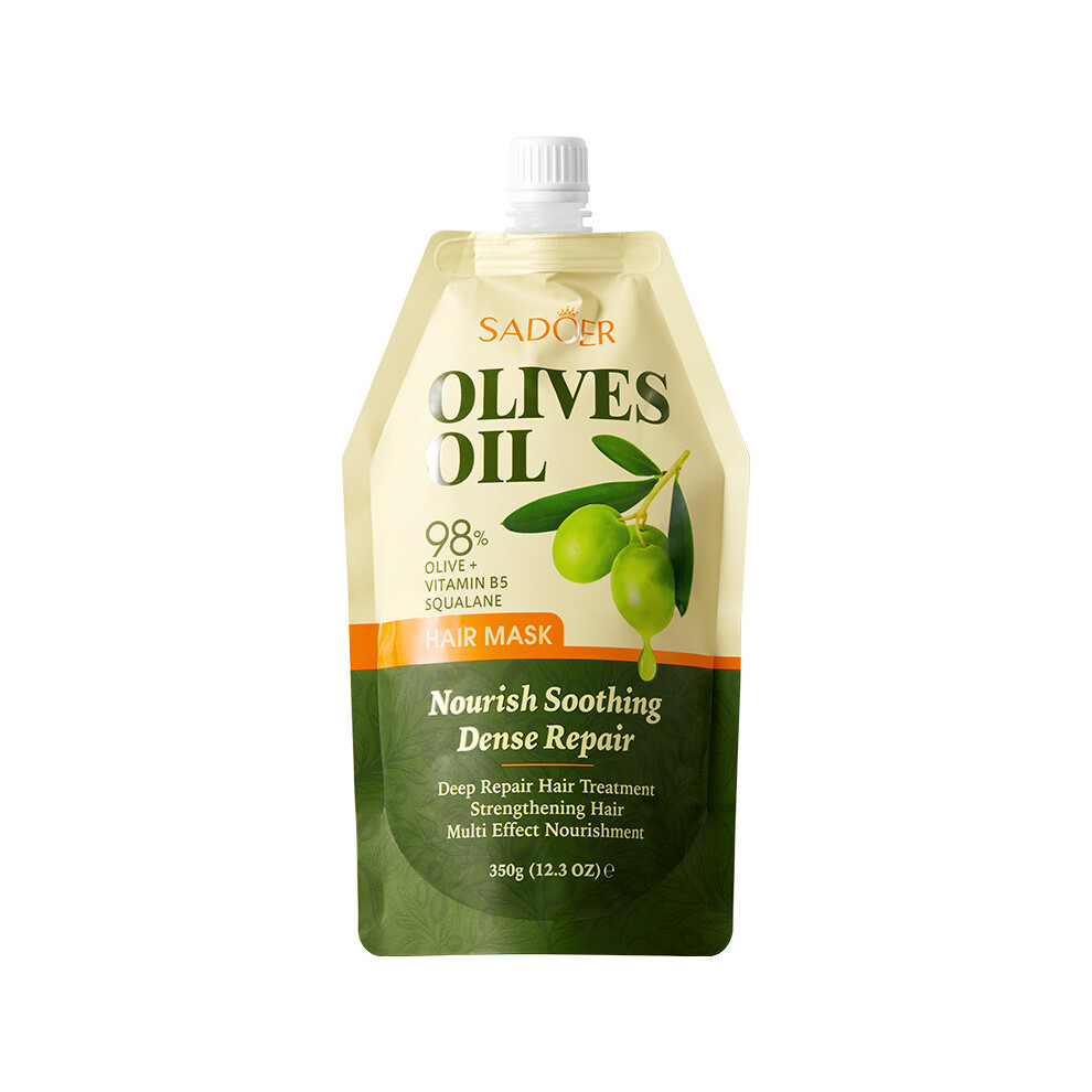((bag) hair mask 350g) Olive Oil Care Series SADOER Frizzy Improvement Portable Conditioner