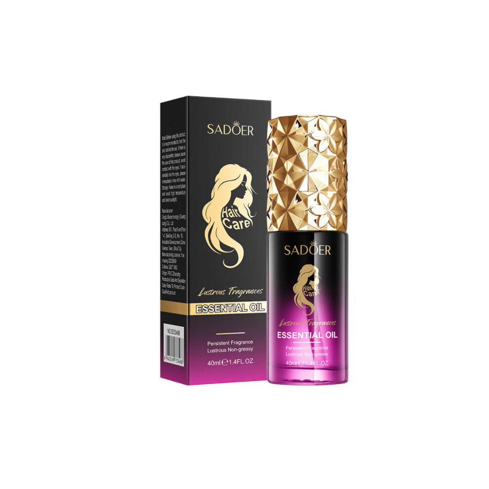 (Glossy) Fragrance Hair Care Oil 40ml SADOER Repair, Smooth and Nourishing Conditioner
